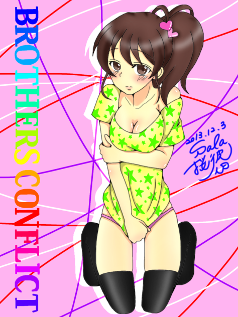 自分でも塗ってみました☆