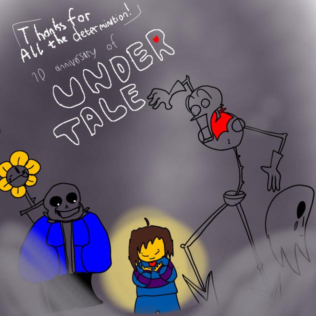 undertale 10th anniversary!