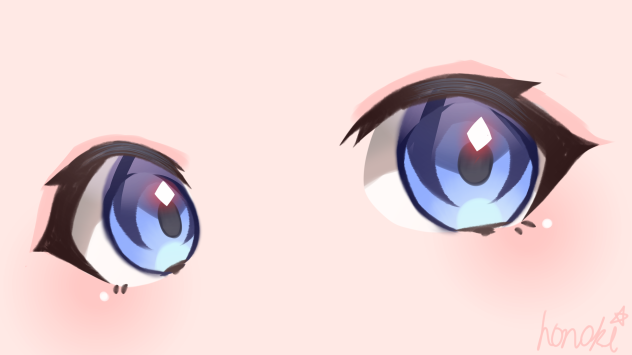 目 イラストメイキング