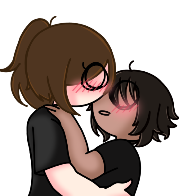 Close up of the collab bc im gay
