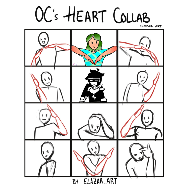 Oc heart collab!