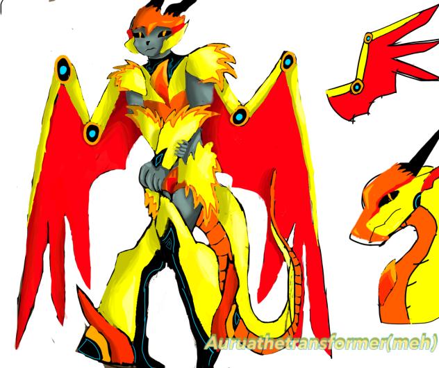 Predacon oc flamewing