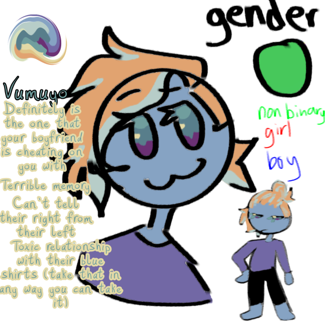 Red color filtered oc - Vumuyo