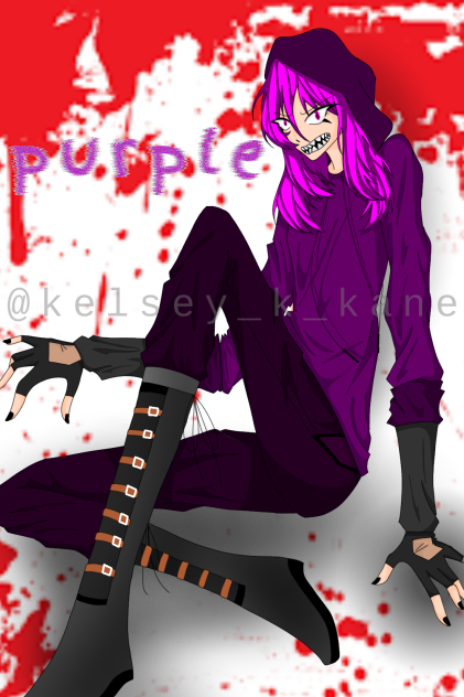 Purple Anime