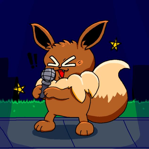 sing your heart out Eevee!