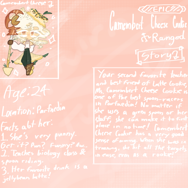 Camembert Cheese Cookie’s Ref!!!!!