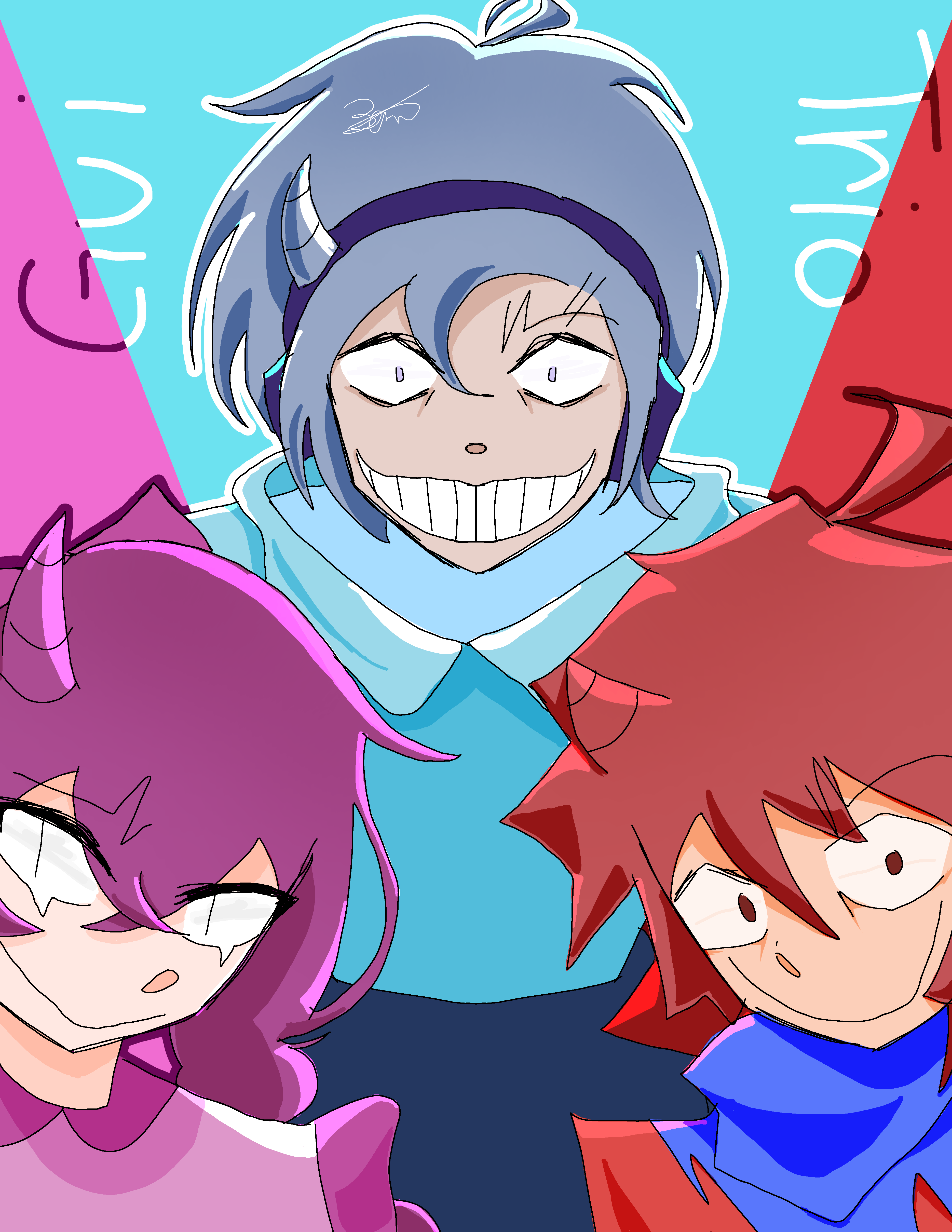 GUI trio - ibisPaint