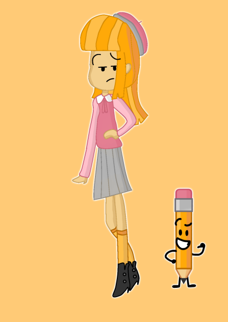 ✏️Bfdi Pencil as human✏️