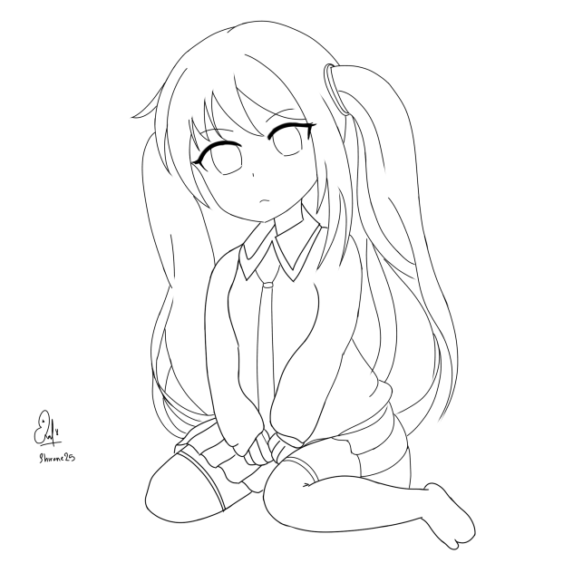 私の絵に色を塗ってください！