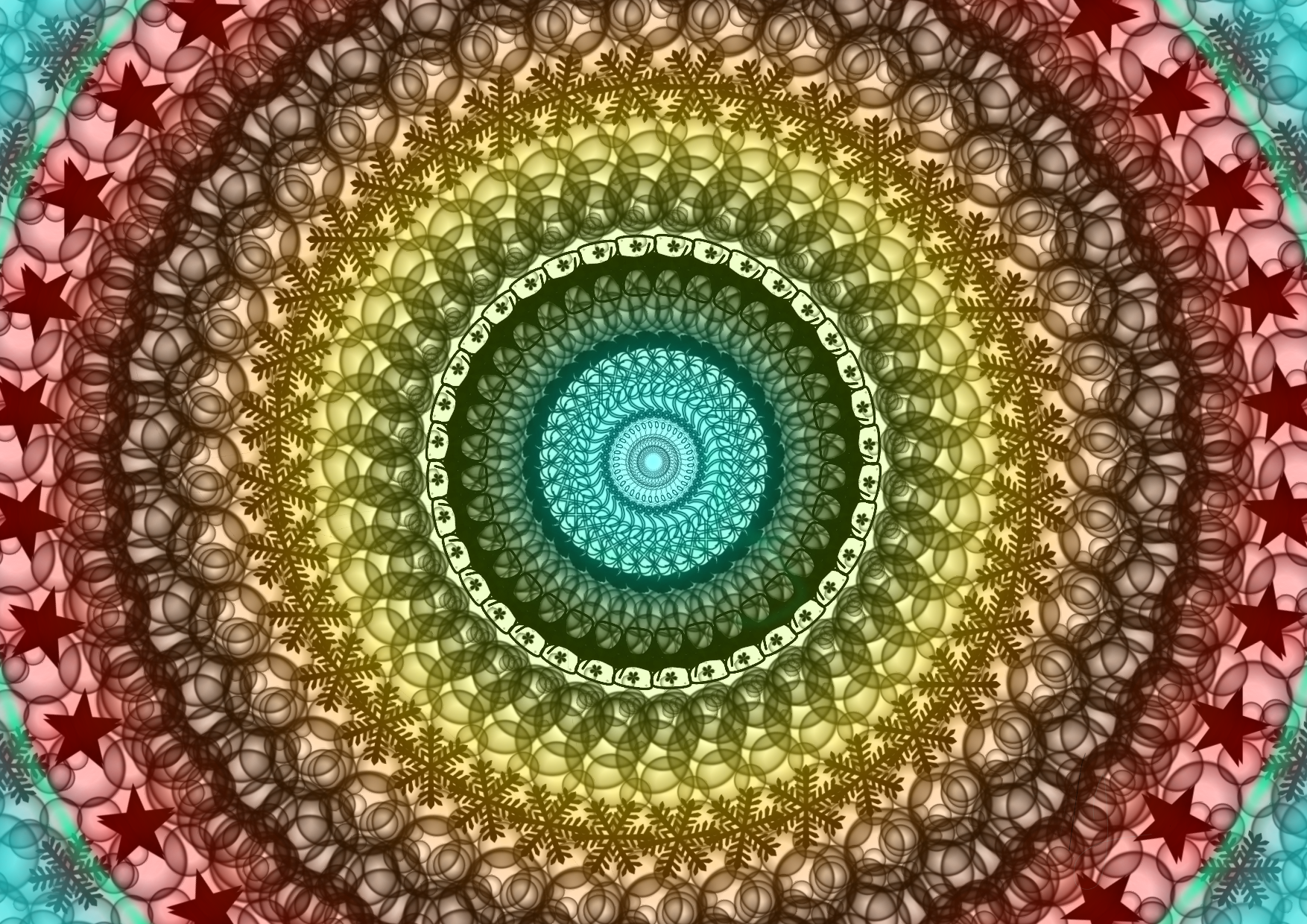 Mandala #1 - ibisPaint