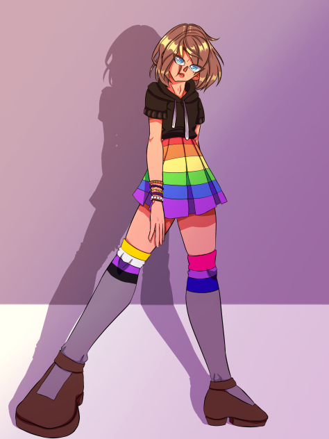 just my oc trying to be hot