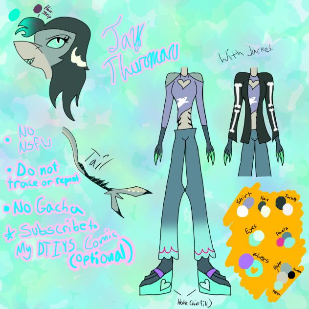 Jazz Thurman new outfit DTIYS❤️🦈