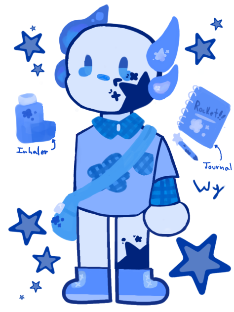 Rocket from a AU I made