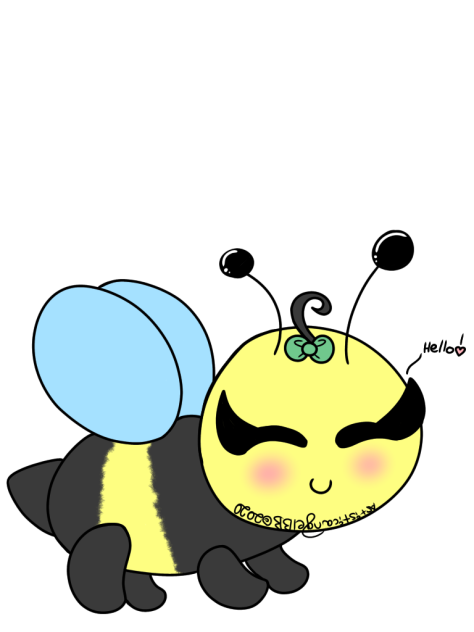 Little Bumble Bee “Hello! ❤️” -