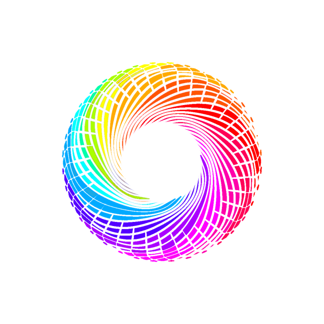 Rainbow Spiral - ibisPaint