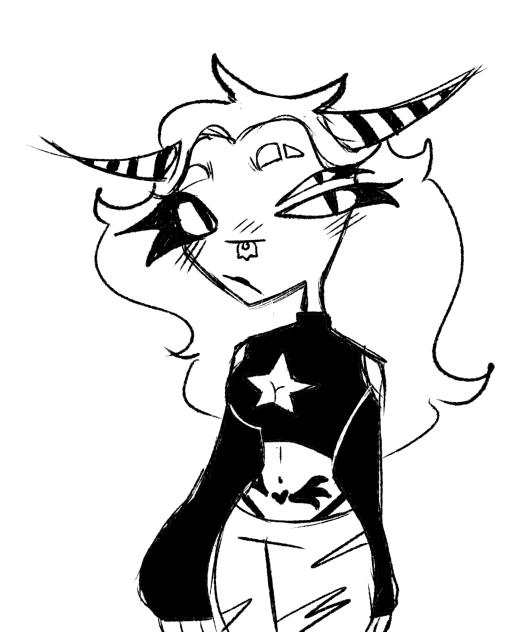 lil doodle of my hb oc