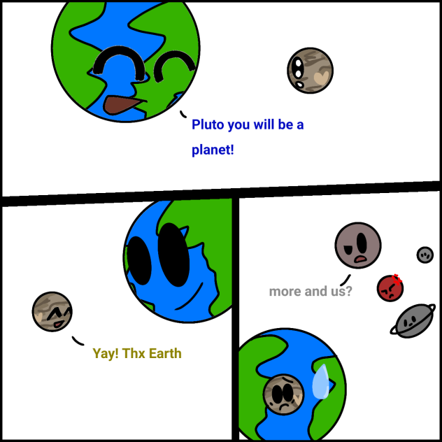 Pluto is a planet now!