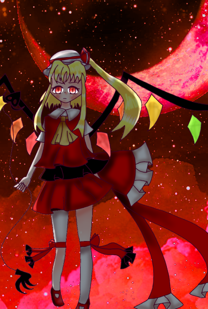 線画を塗らせていただきました！4