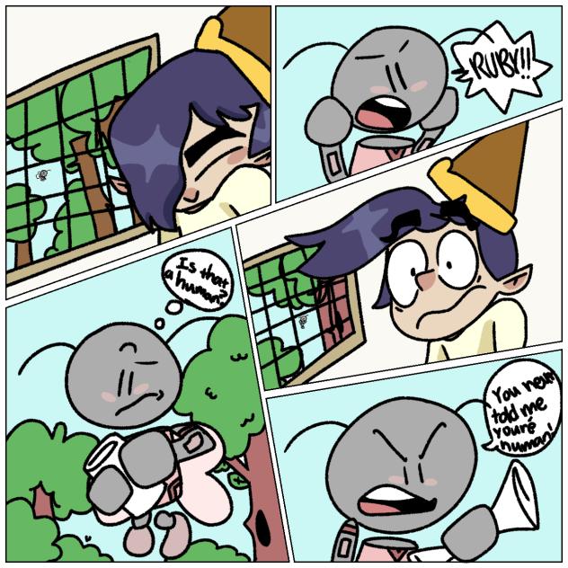 2nd page of comic book