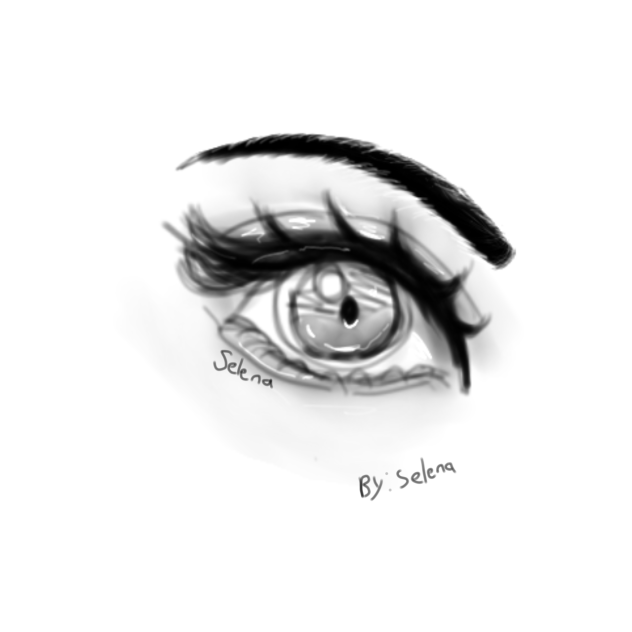 Realistic eyeball 👁️🌸
