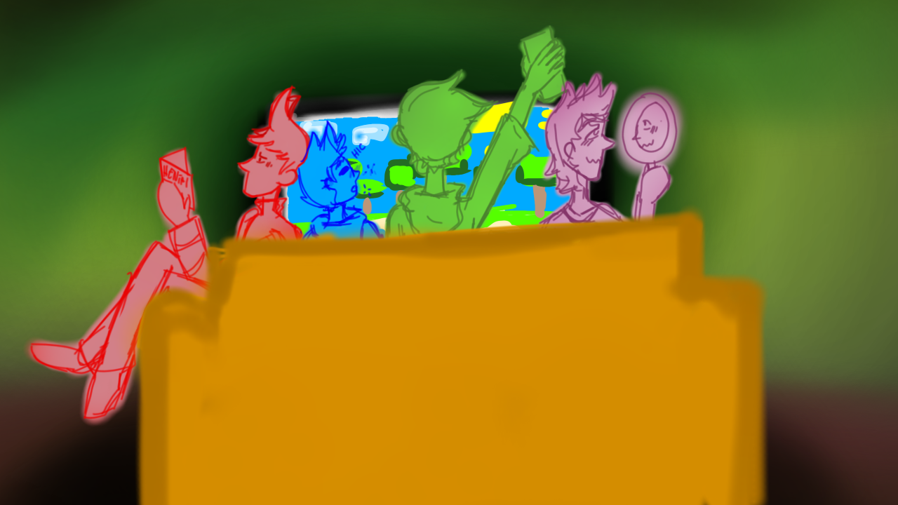 Minecraft Night in Eddsworld - ibisPaint