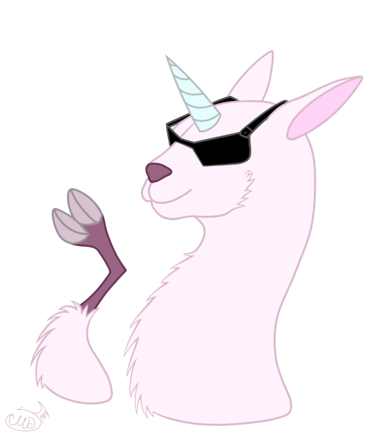 Unicorn but llama