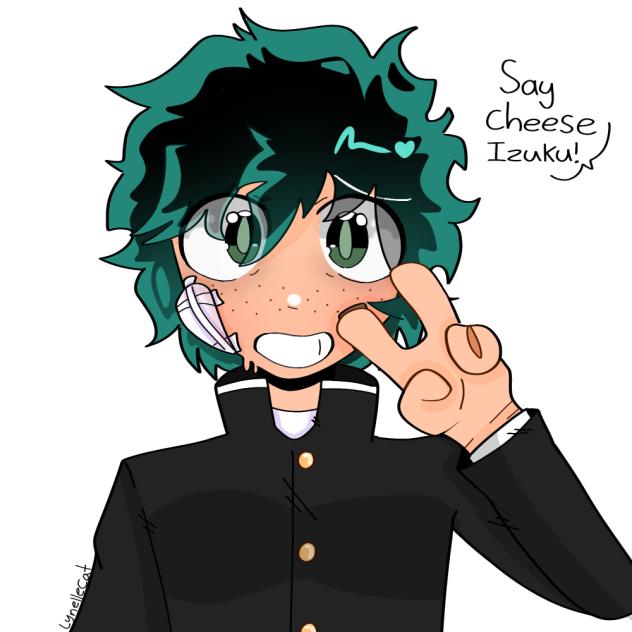 Middle school Izuku ‼️