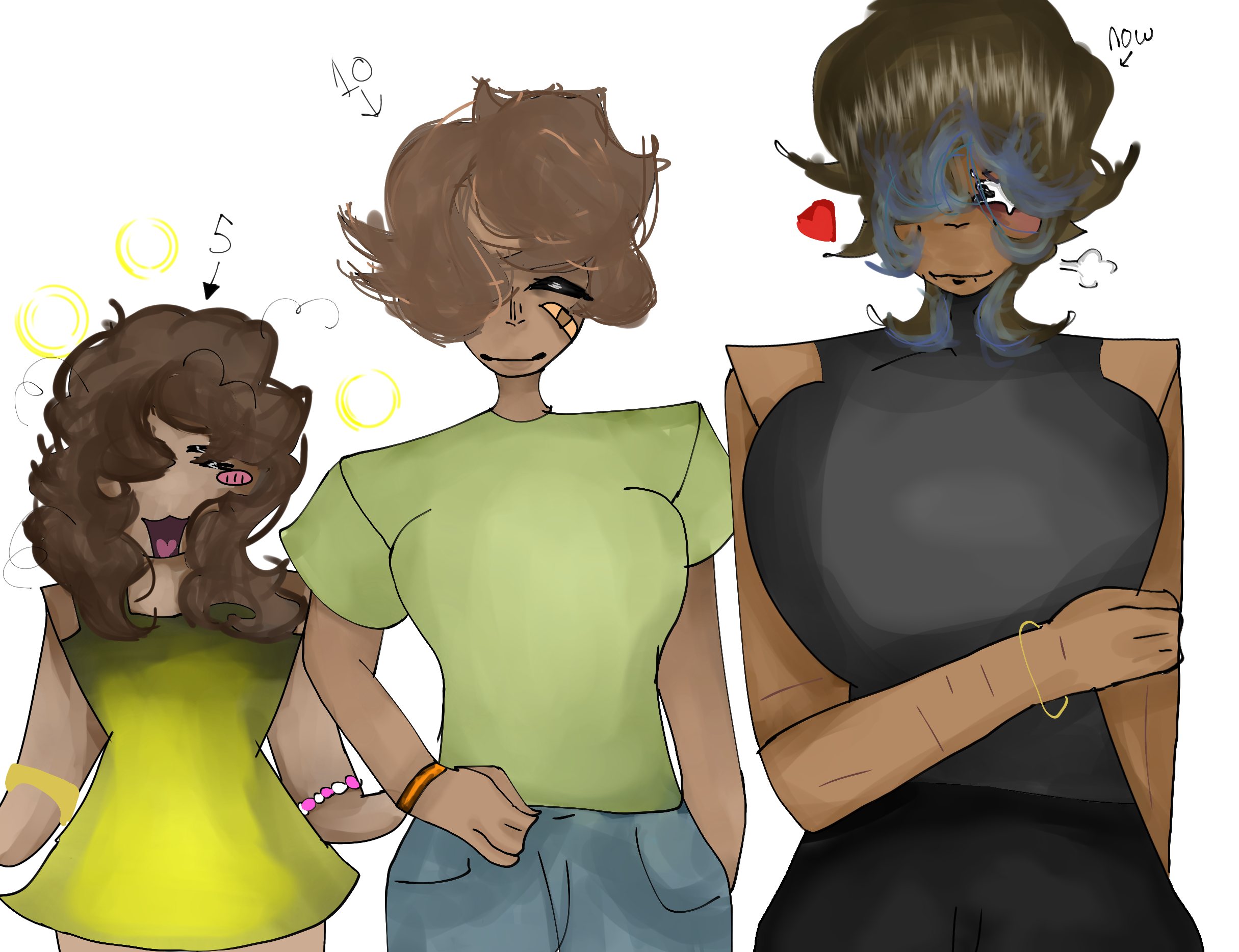 me before, then, and ..now. - ibisPaint