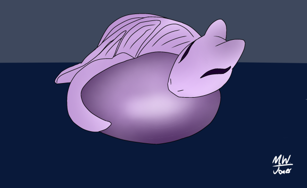 Lil Dragon Sleeping
