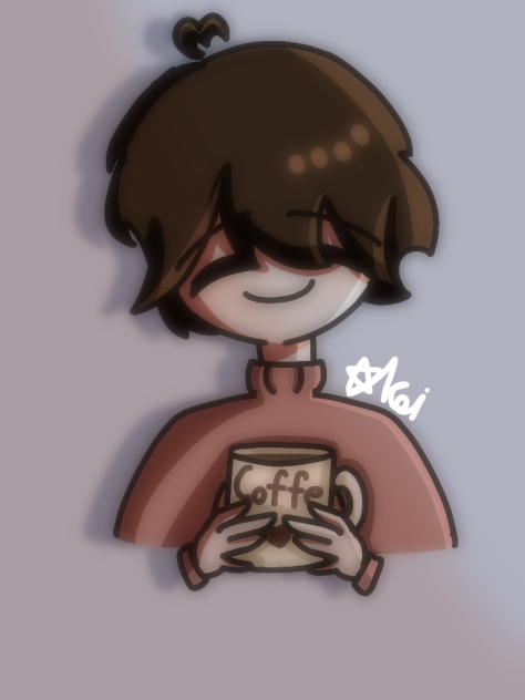 Coffee Boy Ibispaint