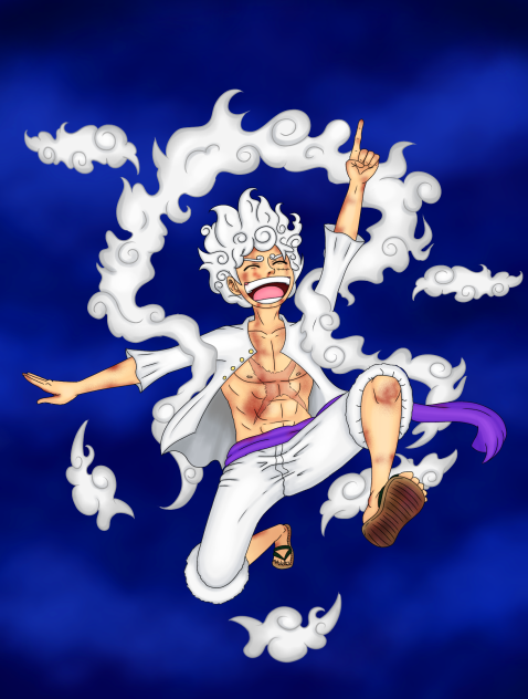 Luffy gear 5 - ibisPaint