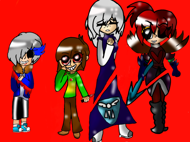 Humantale Genocide Speedpaint part 1