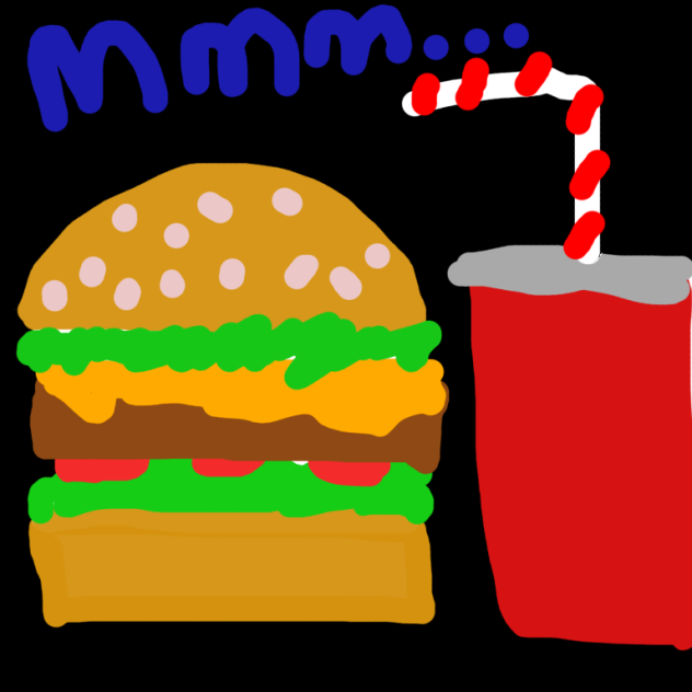 BURGER - ibisPaint