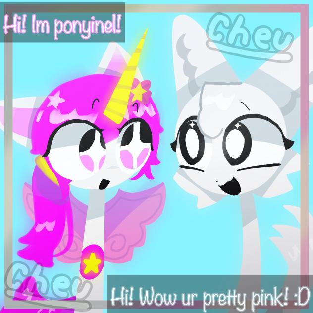 •Ponyinel Meets Wenda!•