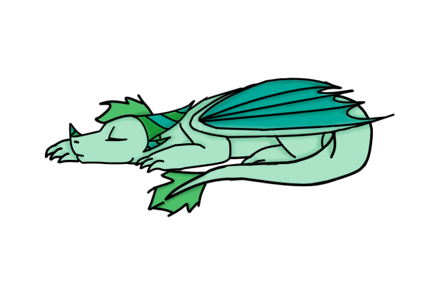 sleeping dragon!
