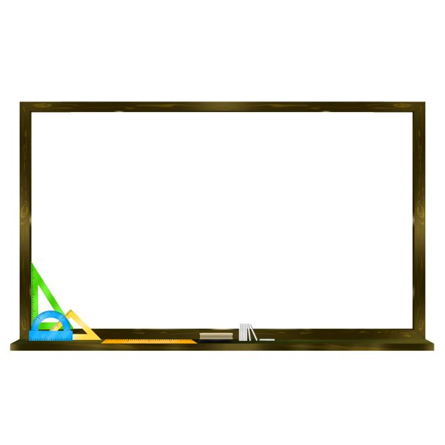 blackboard frame