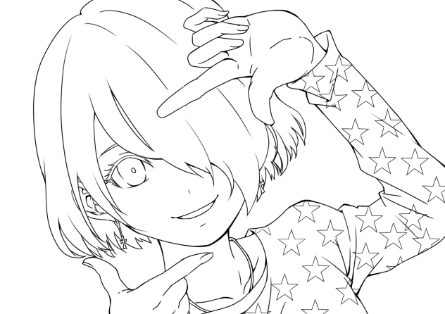 ☆Photo frame☆(線画)