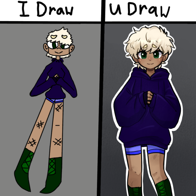 I draw you draw thing!!