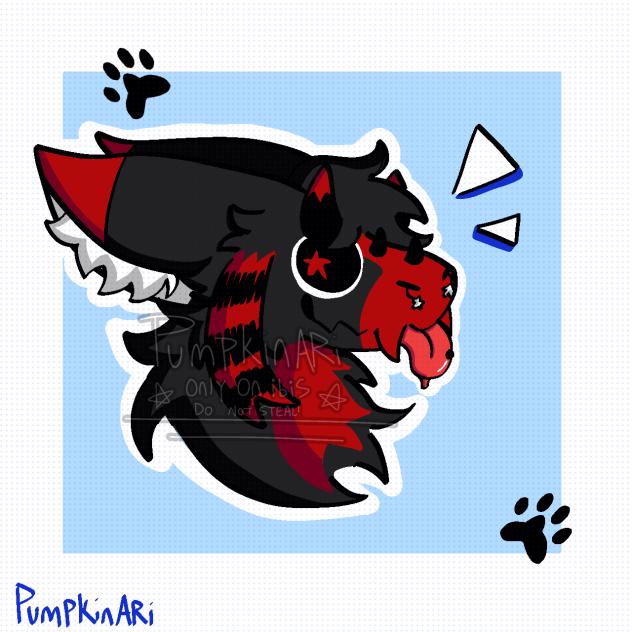 Doodle of my fursuit!