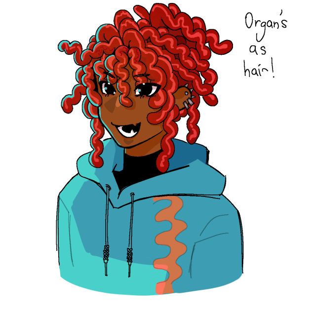 Organ as Hair!