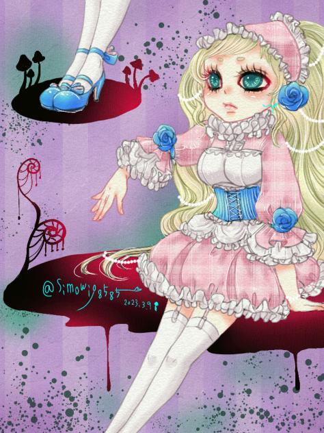 剥製になったリリーちゃん❤️✨🍄.