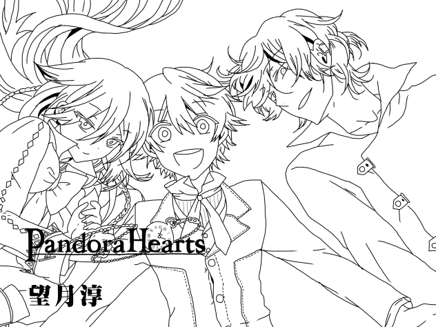 Pandora Hearts 線画