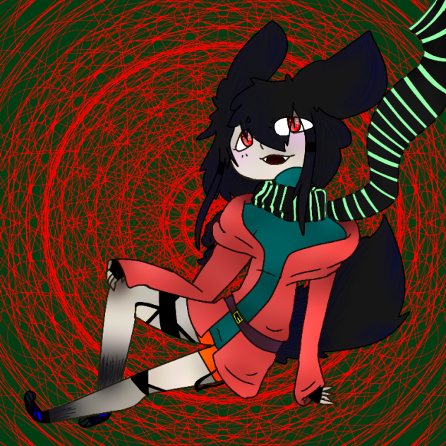 wolf oc (name is okami)