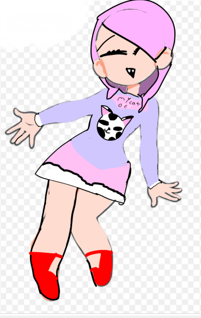 Drawing of my human oc