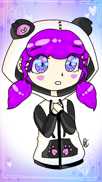 Panda Chibi - ibisPaint