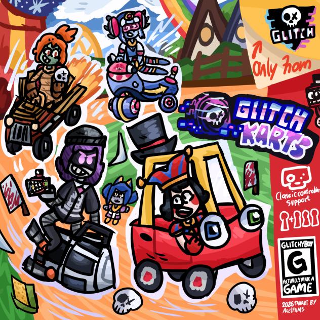glitch karts 8)
