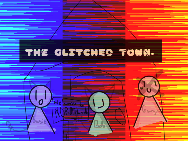 The Glitched Town - cover