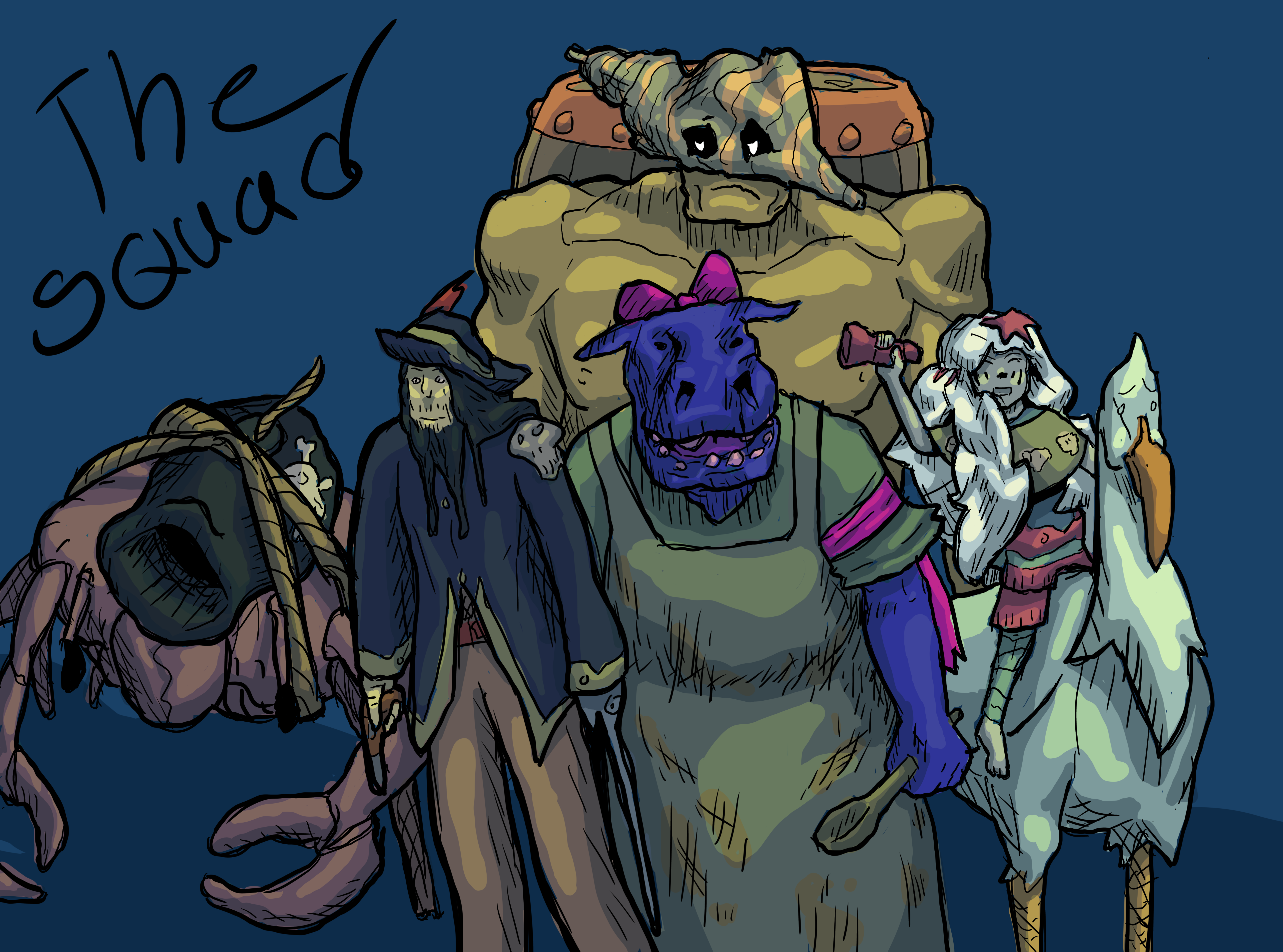The Squad - ibisPaint