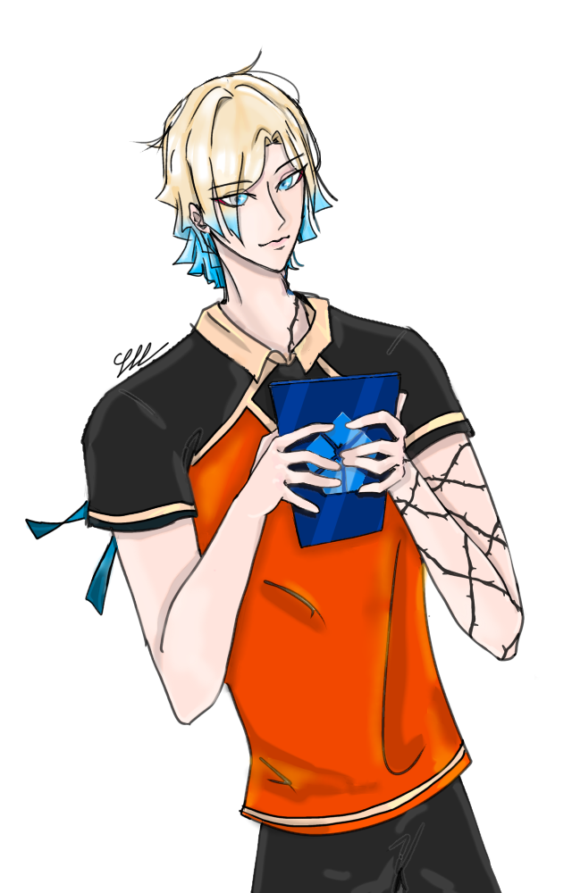 Michael Kaiser blue lock - ibisPaint