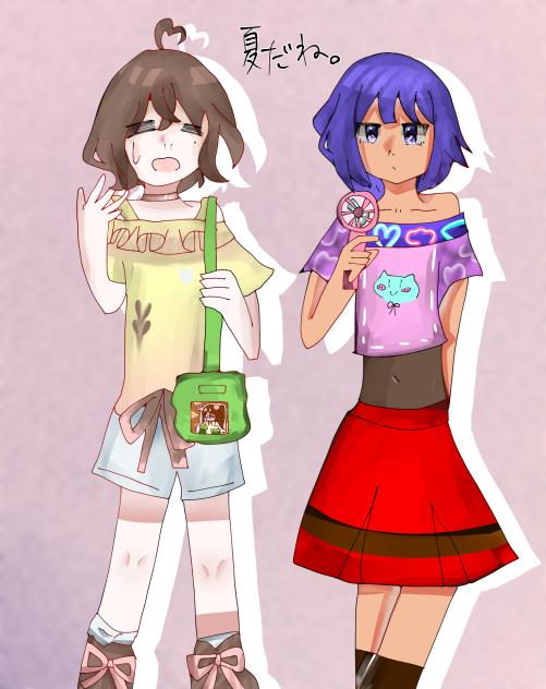 夏だぬぇ